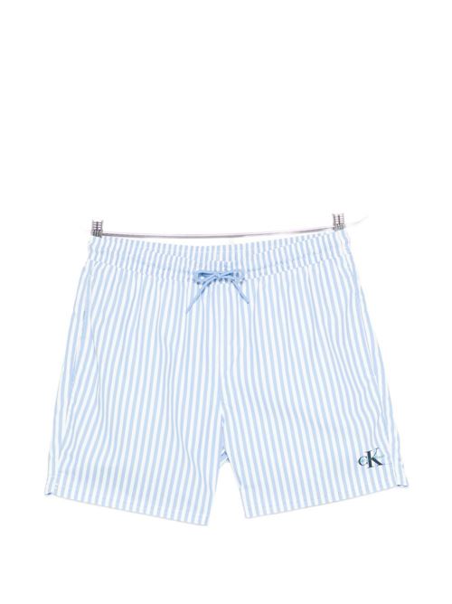 Boxer intimo uomo Calvin Klein bianco e blu basic Calvin Klein | LV00N61045SNE